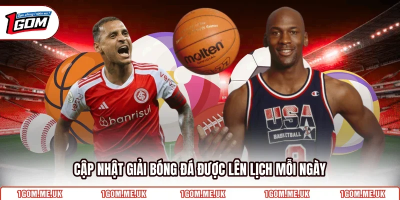 Cập nhật giải bóng đá được lên lịch mỗi ngày
