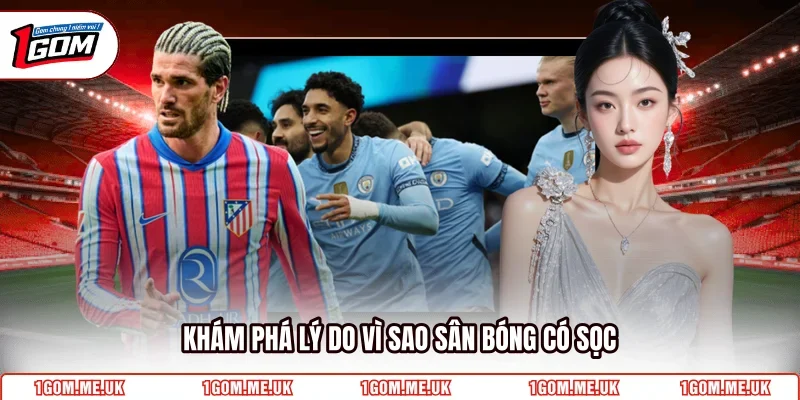 Khám phá lý do vì sao sân bóng có sọc