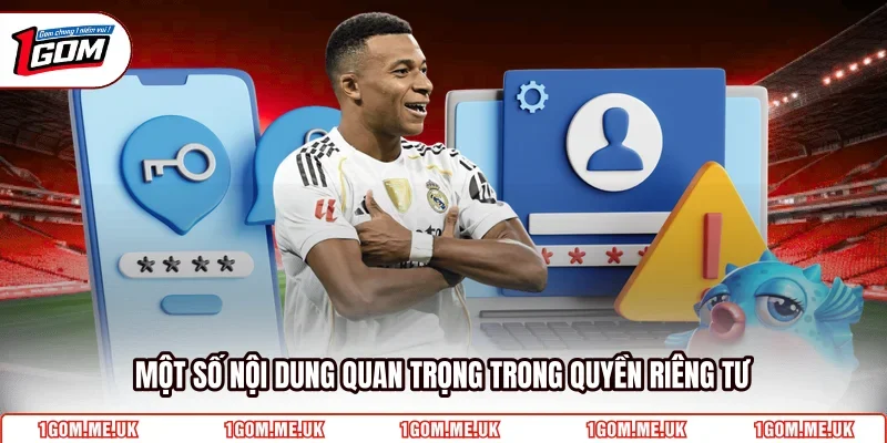 Một số nội dung quan trọng trong quyền riêng tư